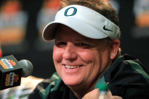 Heading back to college: Chip Kelly