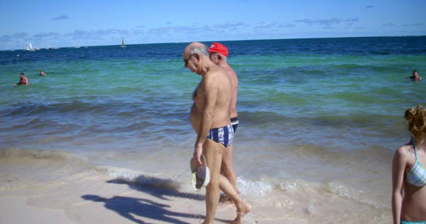 old man speedo funny