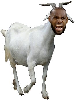 lebron goat