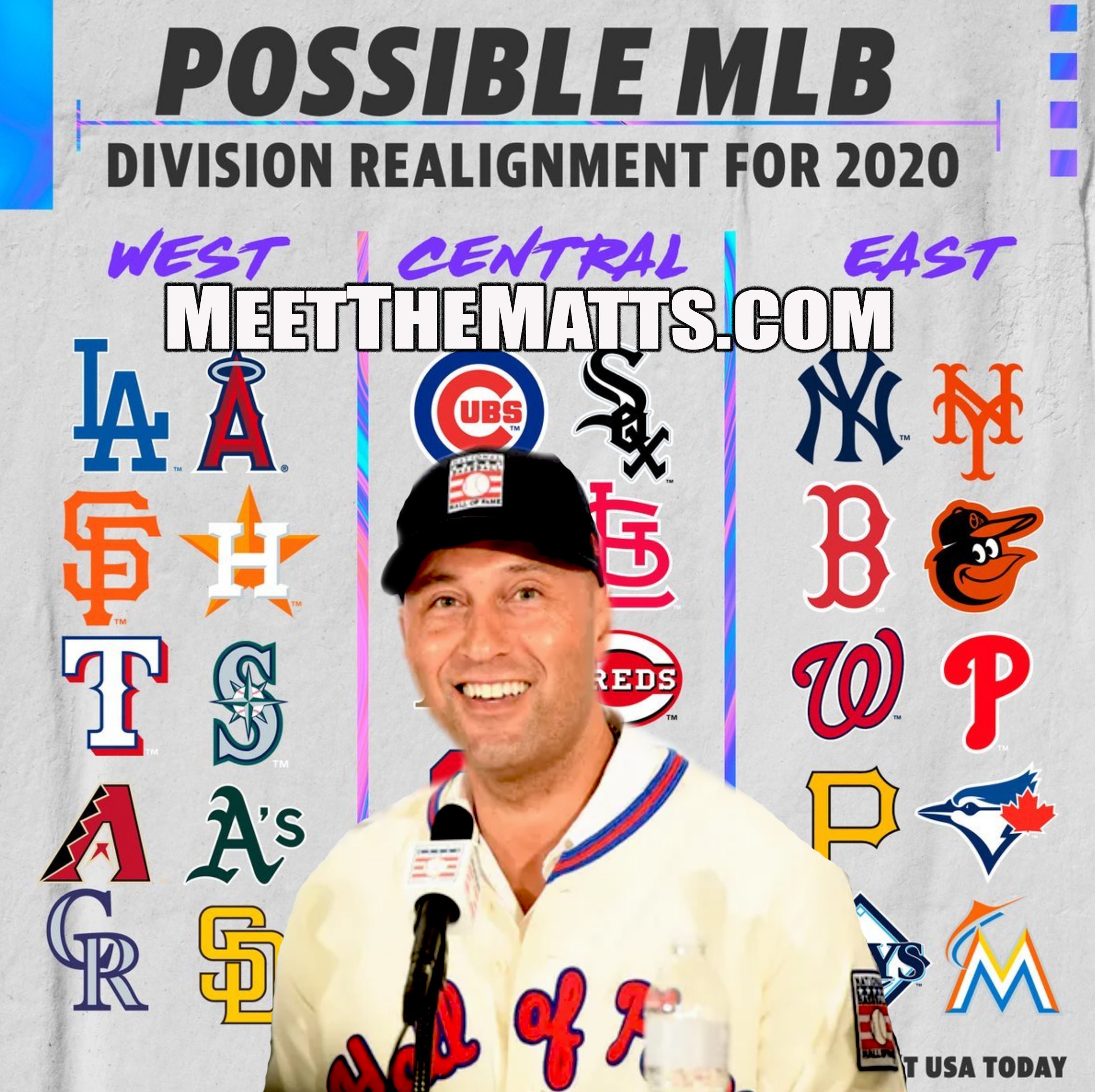 MLB divisions, Mets, Yankees Derek_Jeter, Meet_The_Matts, Matt_McCarthy