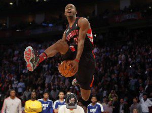 Toronto Raptors guard Terrence Ross was the champion of the Slam Dunk competition this year.
