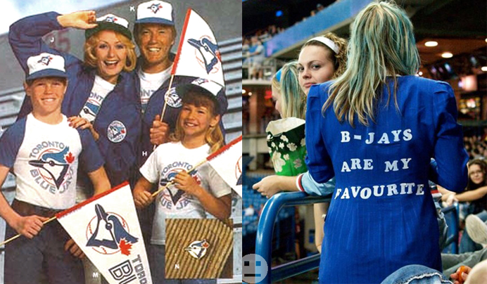 Bluejays Fans then and now MeetTheMatts