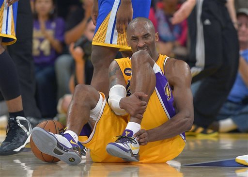 kobe injury