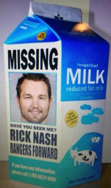 Rick Nash Missing