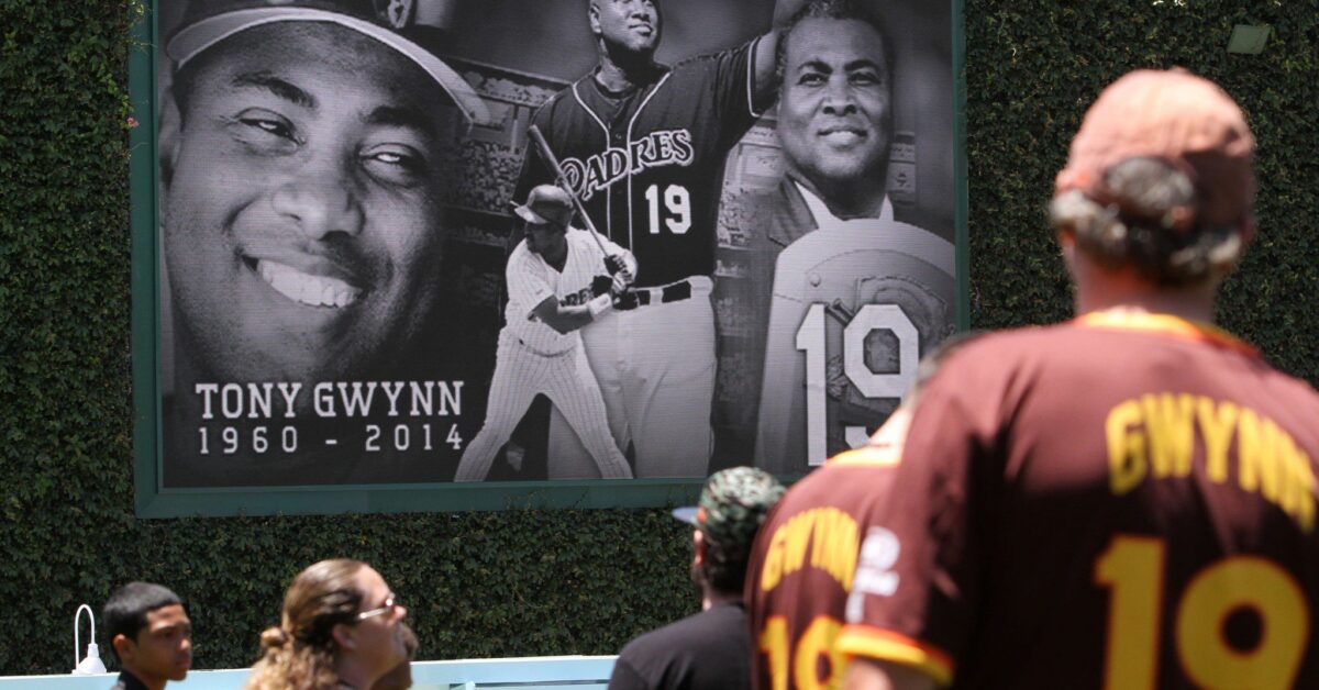 tony gwynn tobacco cancer A Tribute to Cancer Survivor Salutes Smash Hit