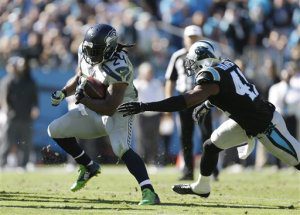Interestingly enough, the Seahawks played the Panthers this past weekend. 