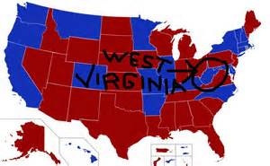 west virginia map