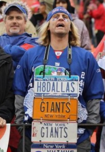 Giants fan license plate 5.42.17 AM