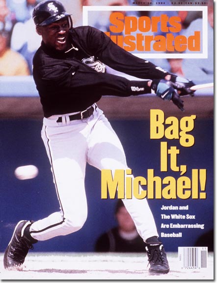 Michael Jordon Chicago White Sox Baseball March 14, 1994 X 45811 credit:  John Iacono - staff