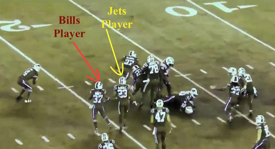 When Red (Bills) Met Green (Jets), Colorblind Fans Lost 