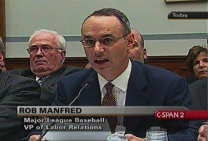 Manfred testifying before Scalia