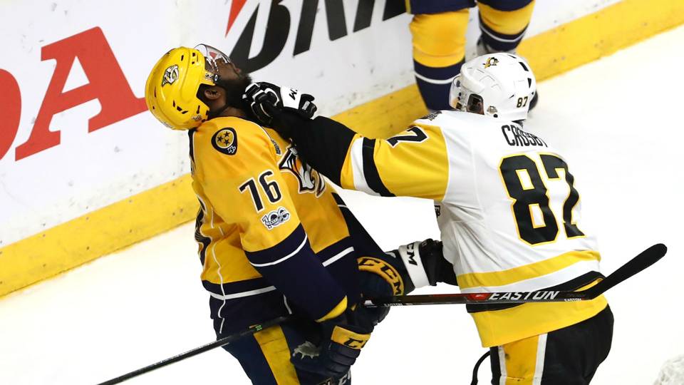 Sidney Crosby and P.K. Subban fight leads to fight between broadcasters