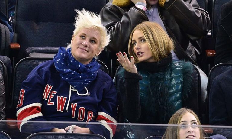 Celebrities Attend New York Rangers Vs. Carolina Hurricanes