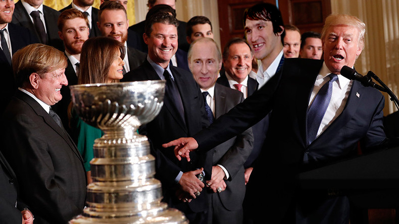 Washington Capitals' Cup More Russian Capitol Collusion? Ovechkin, Trump, Putin, Meet_The_Matts