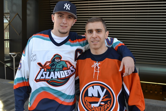 Islanders vs Rangers, fans, Meet_The_Matts, NHL Rivals