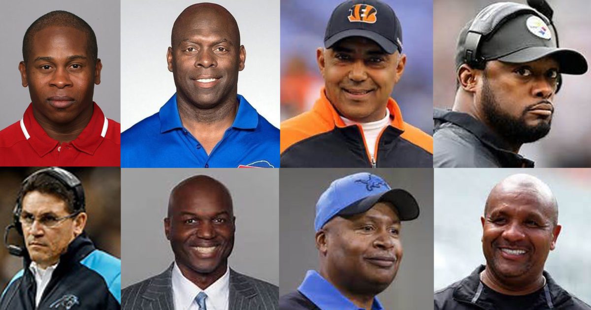 Black NFL coaches Meet The Matts