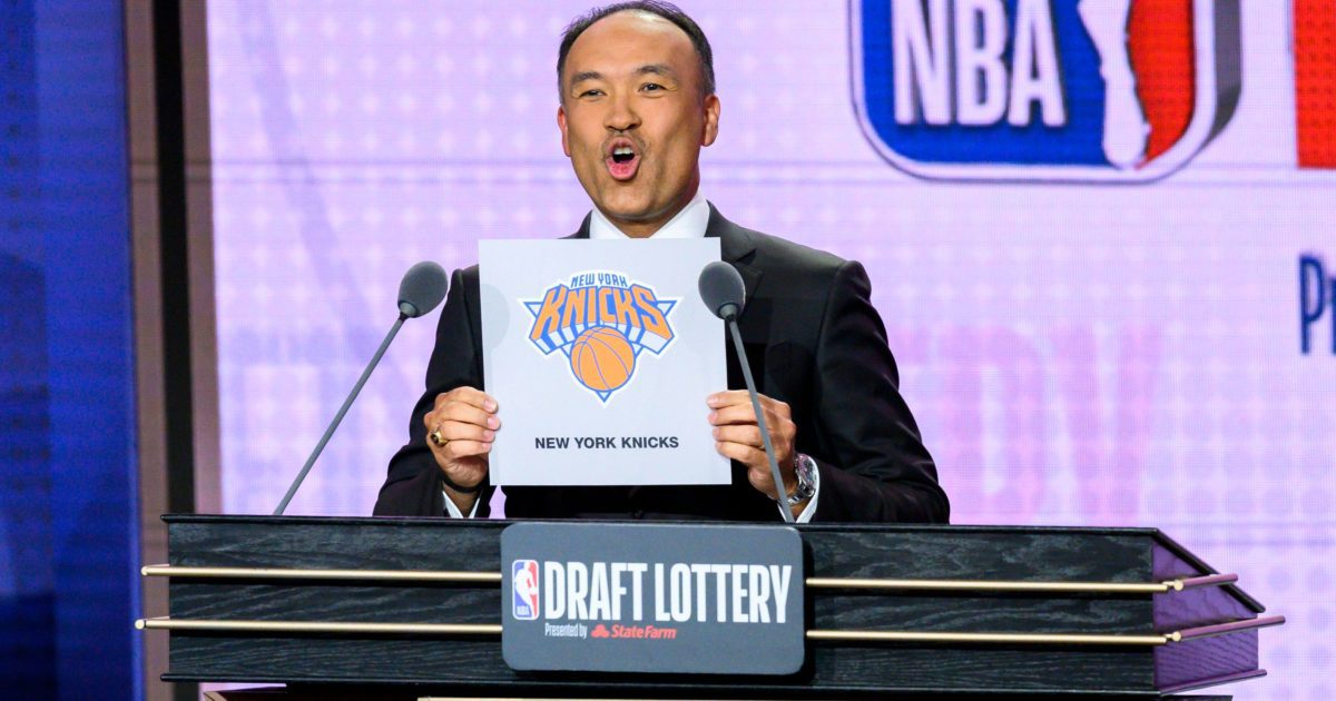 The New York Knicks Get The 11th Pick In The NBA Draft Looking