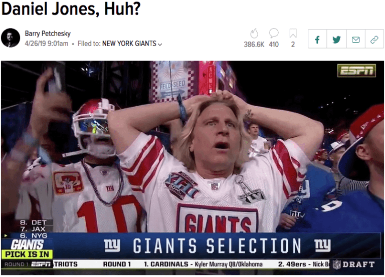 Daniel Jones, Huh, Deadspin, Meet_The_Matts