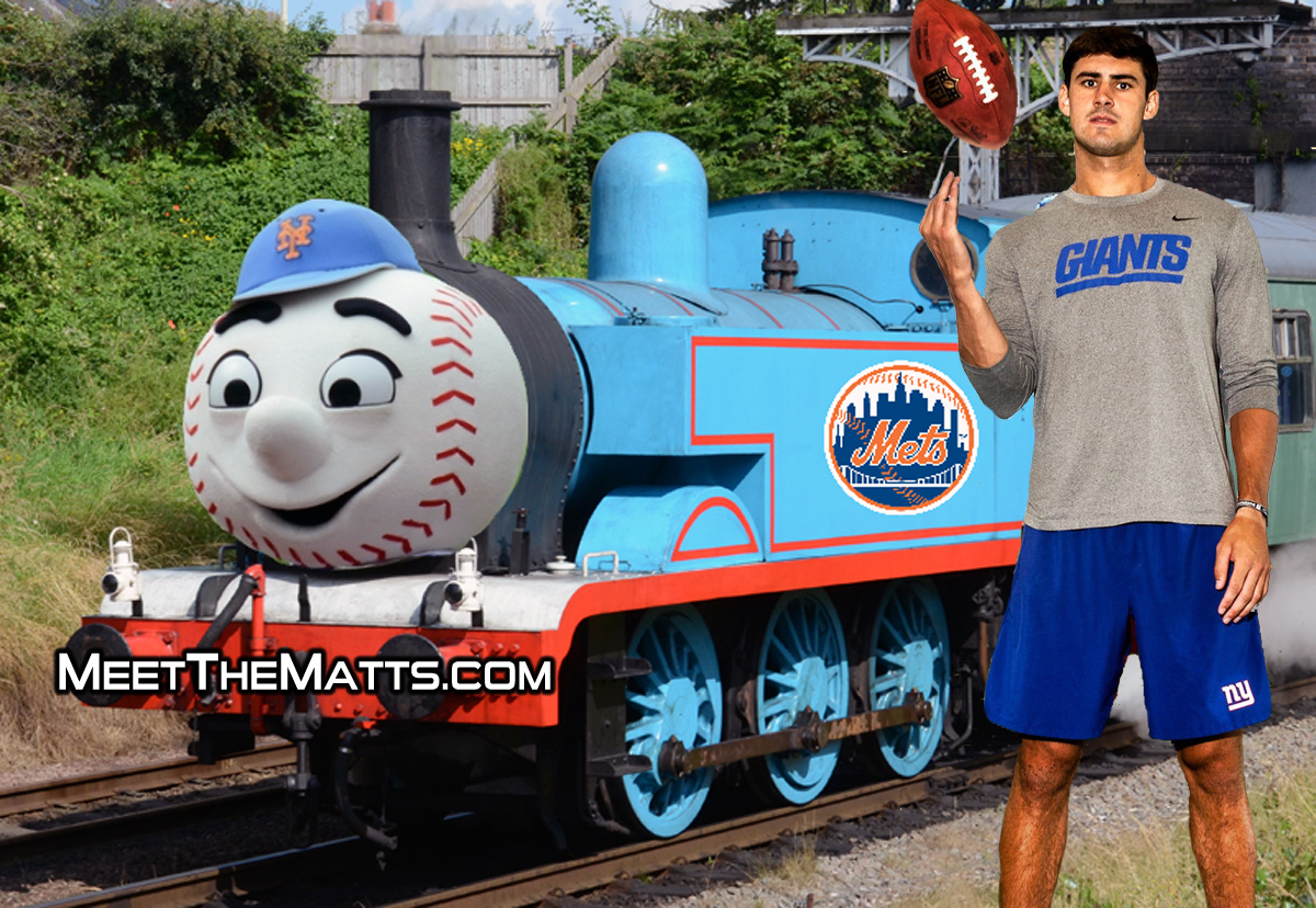Mets_Train, Daniel_Jones, Eli_Manning, Giants, MLB, Trevor_Herrick, Meet_The_Matts