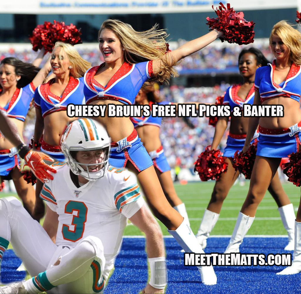 Buffalo Jills, Free NFL Picks, Meet_The_Matts, Cheesy_Bruin