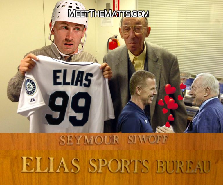 Jerry_Jones, Jason_Garrett, Meet_The_Matts, Matt_McCarthy, Seymour Siwof, Wayne_Gretzky