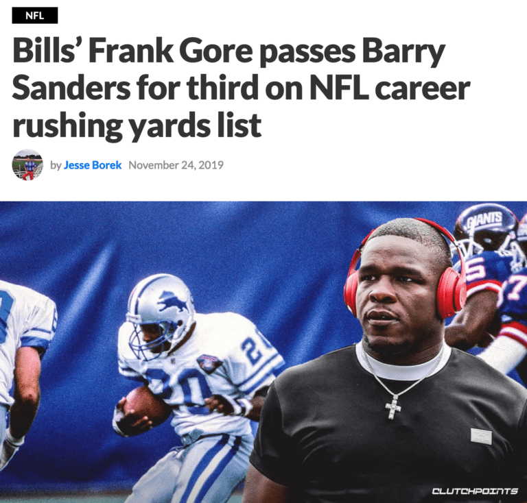 Frank_Gore, Barry_Sanders, Meet_The_Matts, Junoir_Blaber