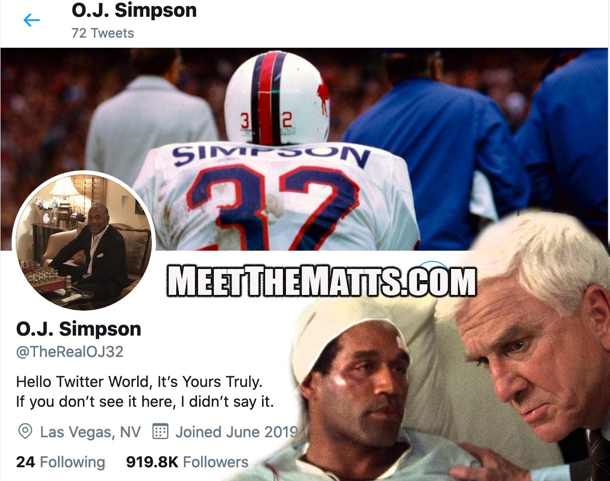 OJ Simpson Back In The Limelight. The Juice Squeezed in 