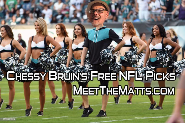 Cheesy_Bruin, Drew_Brees, Free NFL Picks, Carson_Wentz, Russell_Wilson, Meet_The_Matts