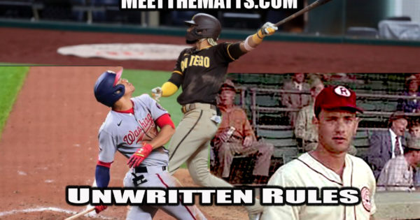 Let's Get Rid of The Unwritten Rules In Sports: Tatis ...