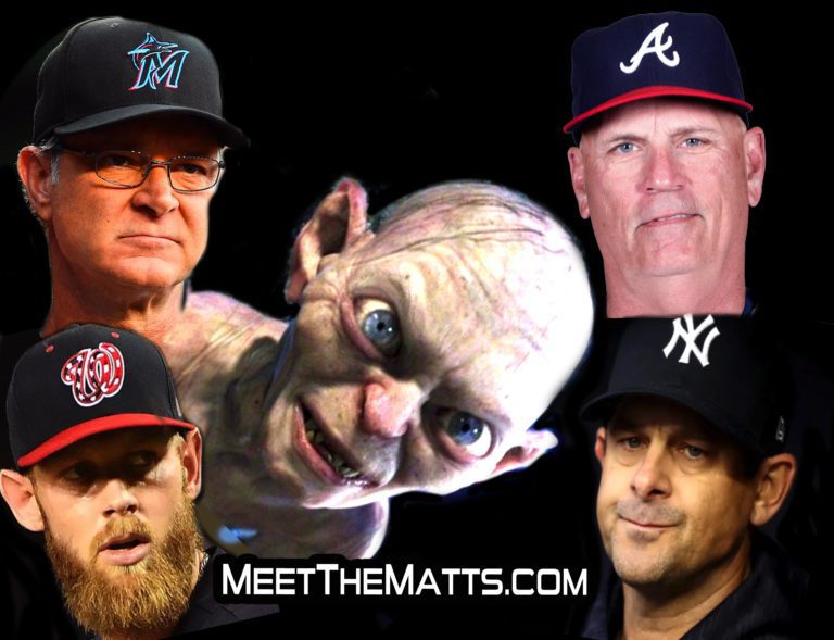 Brian Snitker, Stephen Strasburg, Don Mattingly, Aaron Boone, Meet_The_Matts, Matt_McCarthy