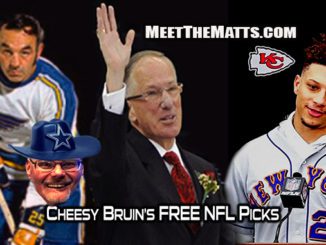 Ross "Mad Dog" Madison, Cheesy_Bruin, Meet-The-Matts, Doc Emrick, Mike-Emrick, Pat-Mahomes, Mets, Bruins, NFL Picks, Rich-Perlongo