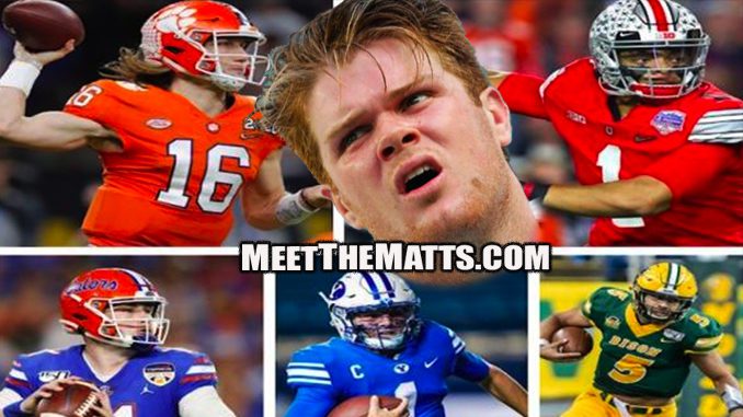 BEN-WHITNEY, Meet-The-Matts, Daniel-Jones, Sam-Darnold, Google, Jets, Giants, NFL Draft