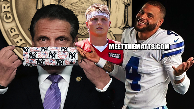 Angry Ward Wednesday, Andrew Cuomo, Dak Prescott, Zach Wilson, David Paterson, MLB, Meet-The-Matts, Ward-Calhoun, Angry_Ward