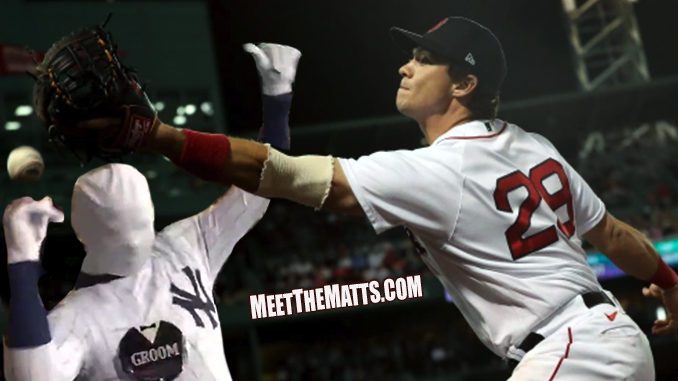 BEN-WHITNEY, Meet-The-Matts, Yankees vs Red Sox, Body Suite Man, MLB, MLB Wild Card