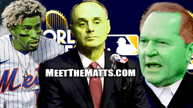 Angry Ward, Meet-The-Matts, Major League Baseball, Rob Manfred, Scott Boras, Francisco Lindor, MLB, Dave Parker