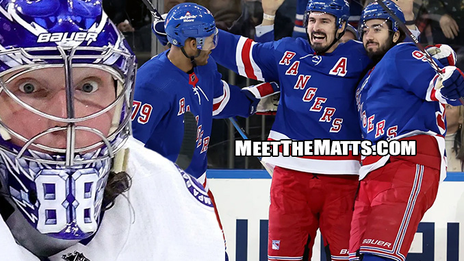 NY Rangers, Andrei Vasilevskiy, Meet_The_Matts, NHL Playoffs, Ben Whitney