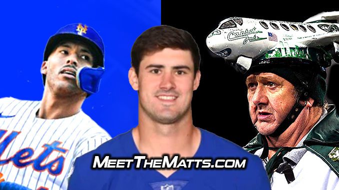 Sports Rain Man, Daniel Jones, NY Jets Carlos Correa, Giants, NFL, Meet_The_Matts, Junoir Blaber