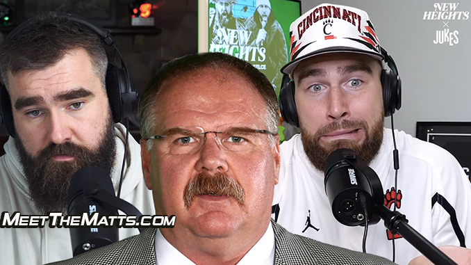 Chiefs' Andy Reid talks Super Bowl on Kelce brothers podcast