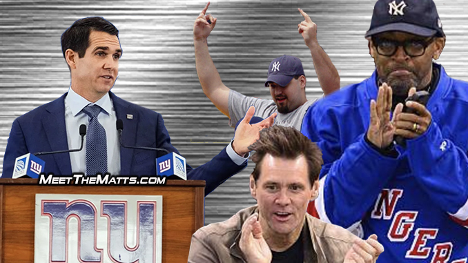 BEN, WHITNEY, Meet The Matts, Daniel Jones, Aaron Rodgers, Jim Carrey, Spike Lee, Rangers, Joe Schoen, Giants, Yankees, NFL, Google Alerts, #GoogleAlerts