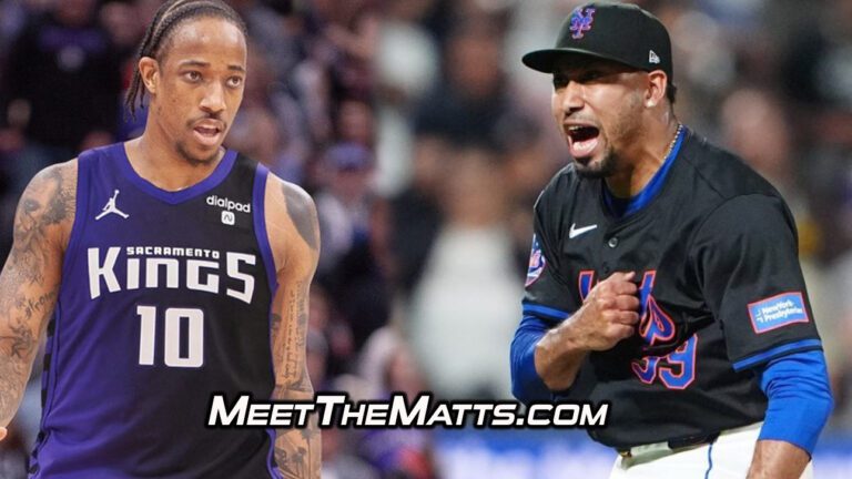 Demar DeRozan, Edwin Diaz, NBA Free Agency, Yankees, Mets, MLB, Google Alerts, Meet The Matts, Jacob Sternberg