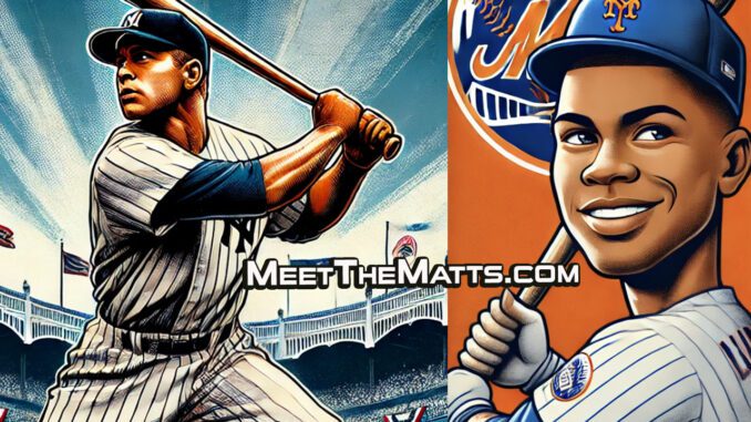 Francisco Lindor and Mickey Mantle, Mets, Yankees