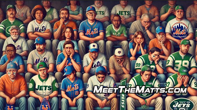 Sad New York Mets fans, sad New York Jets fans