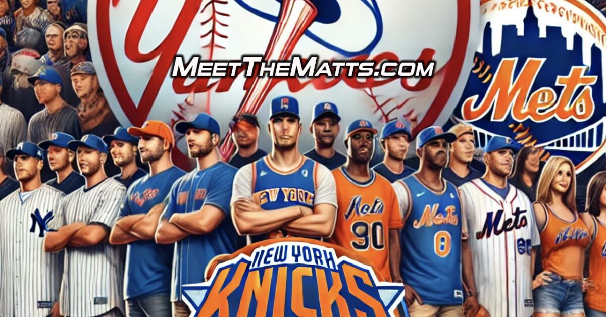 Yankees Lead Series 20, Knicks Draft Picks Look Good Meet The Matts