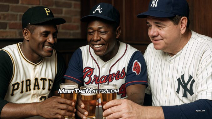 Attachment Details Babe-Ruth-Roberto-Clemente-Hank-Aaron-Steinbrenner-Yankees-Meet_The_Matts-Aristotle-Mugsy-Sakellaridis