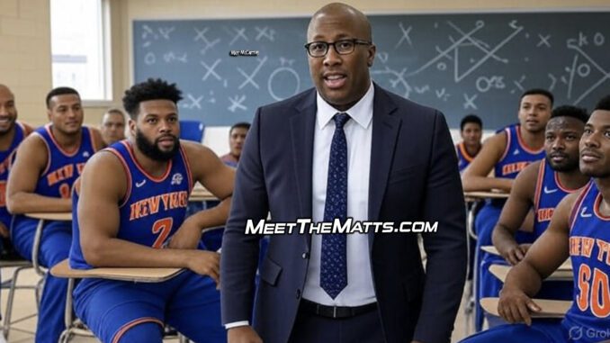 Knicks, NBA, Mike Brown, Meet-The-Matts, Buddy Diaz, Google Alerts