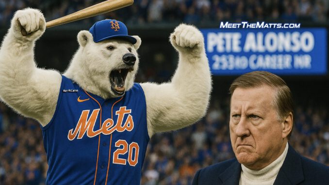 Angry Ward, Pete Alonso, George Steinbrenner, Mets, Yankees, Twins, NFL, Meet-The-Matts, Ward Calhoun, #GoogleAlerts