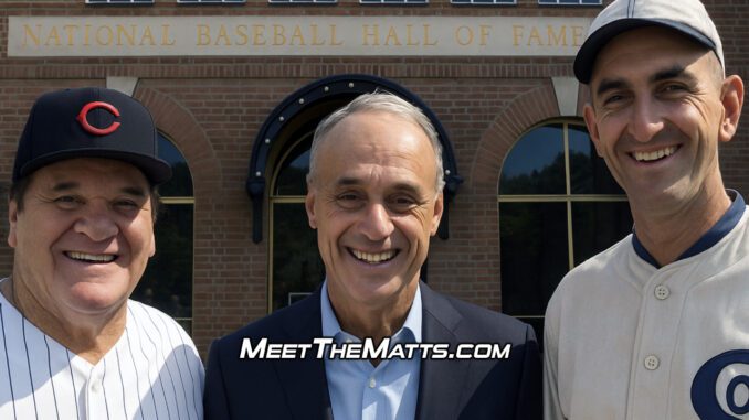 Rob Manfred, Pete Rose, MLB, Shoeless Joe Jackson, Yankees, Meet_The_Matts, Aristotle Mugsy Sakellaridis, Google Alerts #GoogleAlerts