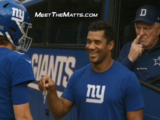 Angry Ward, Jerry Jones, Jaxson Dart, Russell Wilson, Mets, NFL, Meet-The-Matts, Ward Calhoun, #GoogleAlerts