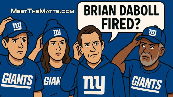 Giants fans confused, Jacob Sternberg, Meet The Matts