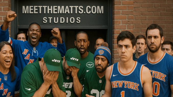 Sports Rain Man, NFL, Rangers, Knicks, Jet, NHL, NBA, Google Alerts, Meet_The_Matts, Junoir_Blaber